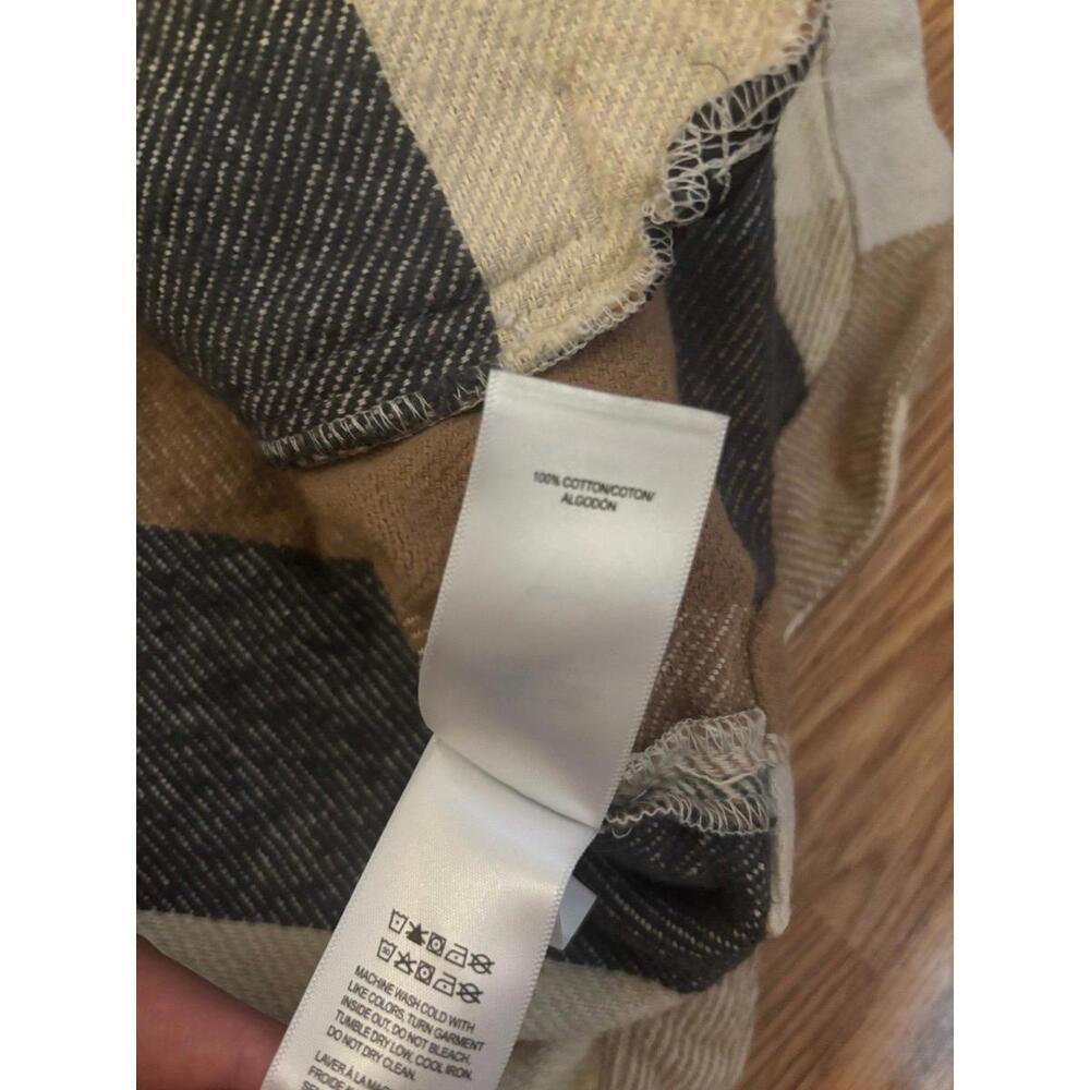 Lucky Brand Plaid Shacket Size XS - Picture 9 of 10